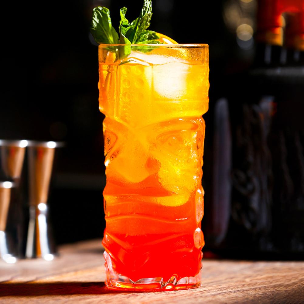 400ml Grimace Shape Drink Cup Fashion Large Capacity Glasses For Home Restaurant Bar