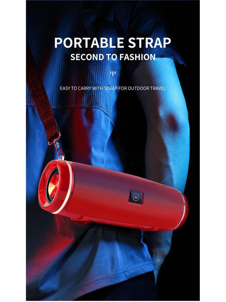 MINI2+ Portable Bluetooth Speaker with Card Slot and Super Bass for Outdoors