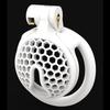 Sissy Male Mini Honeycomb Chastity Lock Breathable BDSM CB Lock Male Chastity Device with 4 Penis Rings Cock Cage Adult Sex Toy