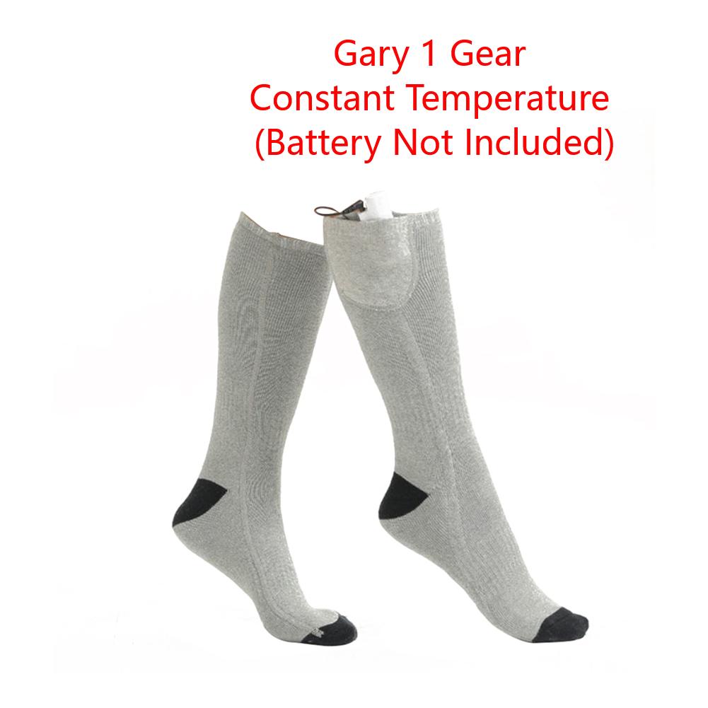 Electric Heating Socks Fast Heating Warm Winter Socks Battery Powered Cold-Proof Skiing Sock Anti Slip for Outdoor Skiing Hiking