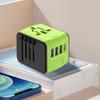 International Power Plug Adapter Portable Socket Converter 3 USB and 1 Type C Ports for for USA EU UK AU Cell Phone Laptop
