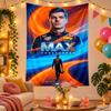 Polyester Wall Tapestry with Max Verstappen Design, Decorative Hanging for Bedroom Living Room Dorm