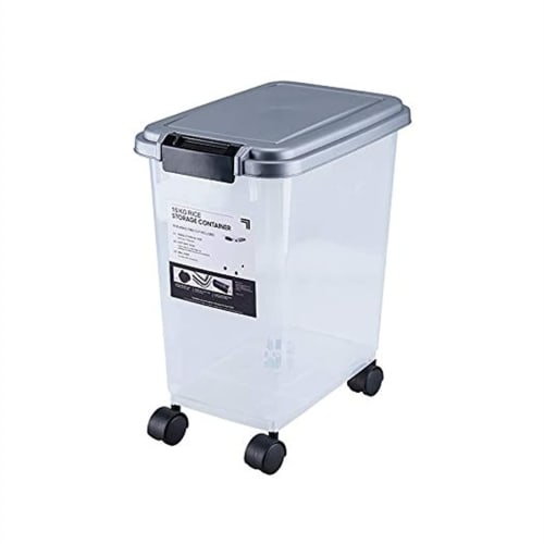 Rice Storage Container, Rice Storage Box, Rice Storage Box for Flour, Coffee Beans, Rice, Insect-Proof, Moisture-Proof, Kitchen Storage, Storage Tank,