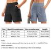Elastic Waist Sport Shorts High Waist Active Workout Shorts Women Running Shorts  Outdoor Sports