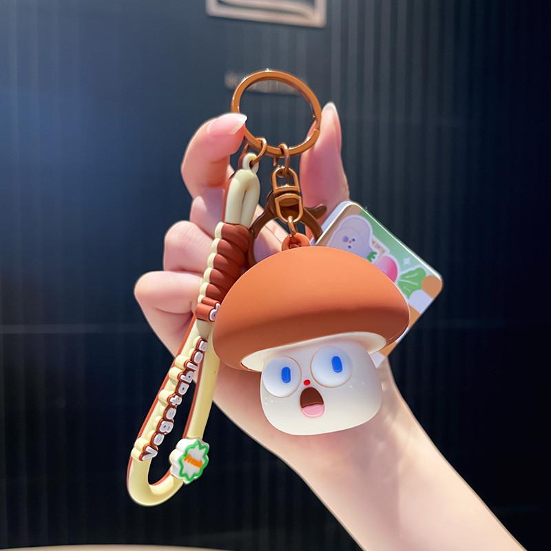 Yunnan Mushroom Original Cartoon Keychain Plush Accessory For Gifts S And