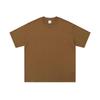 500g Combed Cotton Unisex Solid Color Short Sleeve T-Shirt
