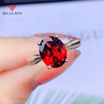 Mode Ei Rot Form Temperament Finger Ringe Für Frauen Einfache Stilvolle Mädchen Ring Dance Party Täglichen Tragen Vielseitig Weiblichen Schmuck