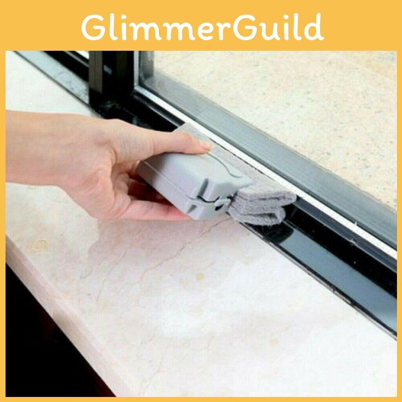 Door Window Track Cleaning Brush Gap Groove Dust Cleaner Corner Cleaning Magic