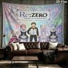 Re Zero Nástěnná tapiserie Estetická nástěnná dekorace Tištěná látková přikrývka Dekorativní tapiserie Pro ložnici Obývací pokoj Domácí dekorace