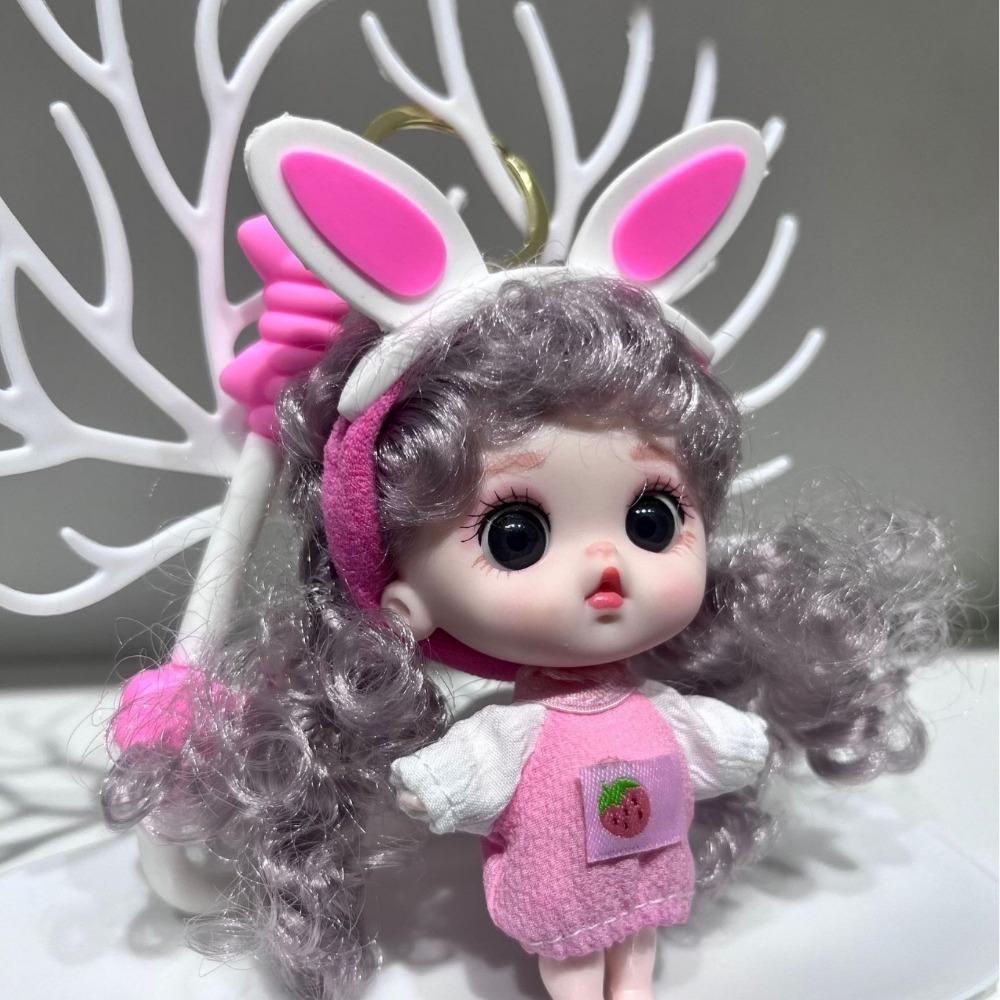 Desen Animat Articulații Mobile Ochi Stea Păpușă Barbie Prințesă Breloc Exquis Jucărie Fată Pandantiv pentru Geantă