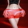 Fully Transparent Hot Sexy Stockings Panties Female Sexy Temptation Large Size Aurora Oily Seamless Boxers