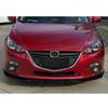 Car Front Bumper Lip Body Kit Lower Splitter Body Kit For Mazda 3 Axela 2014-2018 Glossy Black