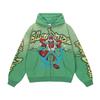 2025 Autumn/Winter V@ALLEY Trendy Pattern Print Zipper Hoodie Collection
