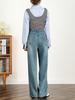 Big Cow Creative Women's 2026 High Waist Wide Leg Jeans - Straight Floor-Length Pants