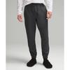 Textured Double Knit Cotton Jogger  Regular Heathered Black Black