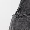 Tuta ampia di grandi dimensioni per le donne Tuta primaverile Tuta di jeans a vita alta