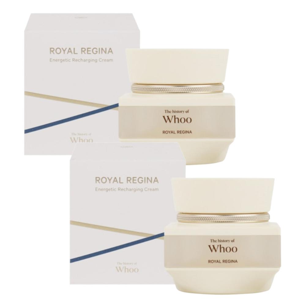 The history of whoo Royal Regina Cremă Energetică Revitalizantă 50ml Cremă Facială Herbală Coreeană Anti-Îmbătrânire & Fermitate Hrănire Profundă & Revitalizare K-Beauty