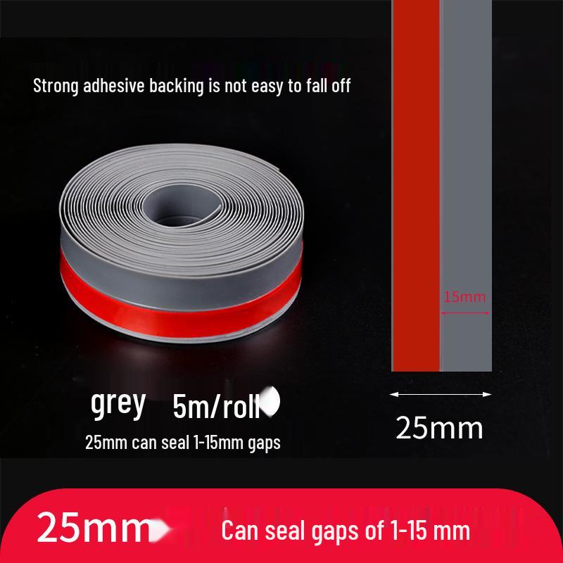 Windproof Waterproof Door & Window Gap Sealing Strip – Soundproof, Insulating Rubber Strip