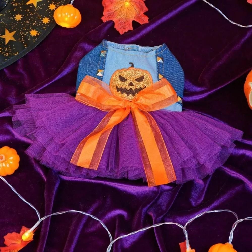Soft Dog Halloween Dress Chihuahua Size Funny Pet Apparel Small Dog Outfits  Photograph Props