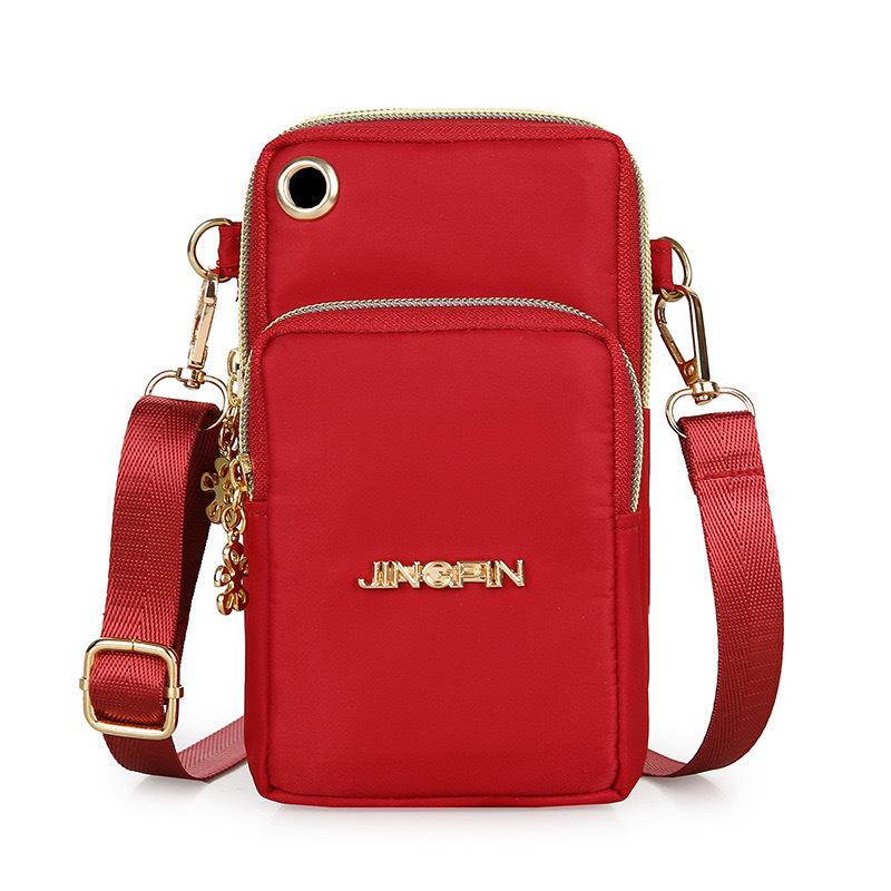 Mobile Phone Bag, WOMEN'S Crossbody Mini Bag, 2024 New Fashion Mom Mommy Coin Bag, Neck Hanging Running Cover