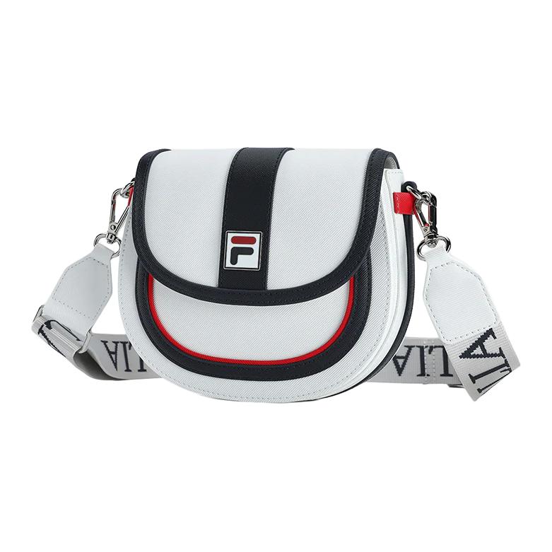 New FILA PU Crossbody Bag, Shoulder Bag Women's White F13W513161FWT