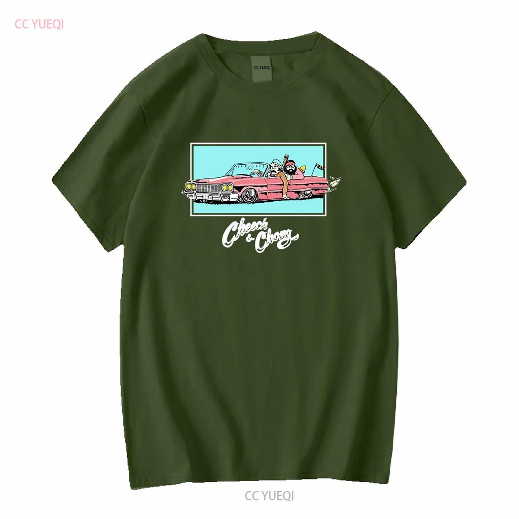 Movie Cheech And Chong Flip U Low Rider T Shirt New Vintage Washed Top For Everyday Wear Graphic Versatile Stylish Comfortable