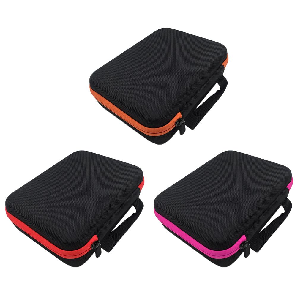 63 Grid Essence Oil Carrying Case Portable Sunproof Replacement Large Capacity Household Travelling Dispenser Bag Organizer