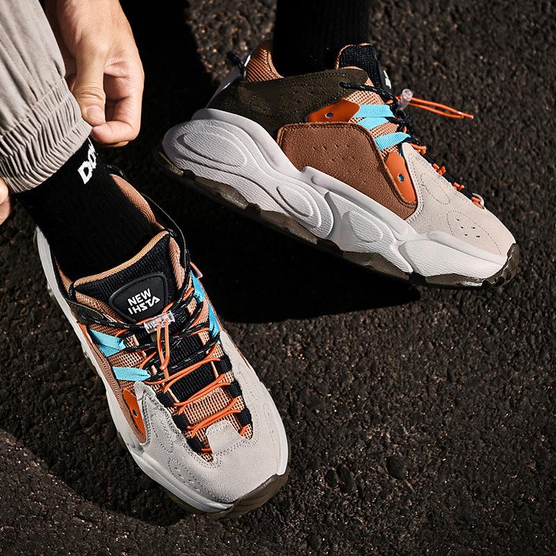 Boty pánské Tenisky Mužské ležérní Pánské Boty tenis Luxusní boty Trenér Závody Prodyšné Boty módní povaleči běhání Boty pro muže