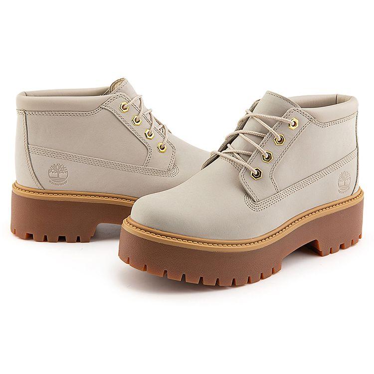 Timberland Waterproof Height Increasing Casual Thick Sole Ankle Outdoor Boots Women Boots White A64FRW