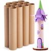 12 Pieces Craft Rolls Eco Friendly Round Premium Paper Towel Tubes for Crafts Arts Projects