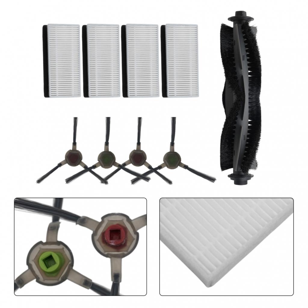 1 Set Roller Brush Accessories Filter Replacement Robot