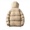Men's Hooded Casual Overcoat, Warm Outdoor Cotton-padded Jacket, Trendy Loose Cotton-padded Jacket, Retro Bread Jacket Coat