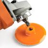 80mm Ceramic Tile Trimming Polishing Disc M10 Angle Grinder Wet&Dry Polishing Marble Quartz Stone Chamfering Grinding Edge 150#