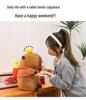 Capybara Table Tennis Plush Doll - Birthday Gift Plush Toy Pillow for Girls