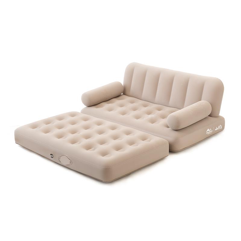 Shan Yue 2-in-1 Inflatable Sofa Bed with Floor Mat - Portable Outdoor Camping Air Cushion