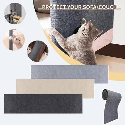 דביק שטיח חתולי גירוד קיר נגד חתול שריטות ספה DIY חתול עמוד גירוד ספה מגן כפות רגליים חידוד ניתן לגזירה