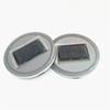 Pair 68Mm Round Solar+Usb Charging Car Cup Holder Bottom 7 Color Rgb Led Lights