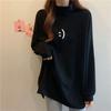 VAYLA Velvet Turtleneck Long Sleeve Tops Ladies Casual Solid Color Pullovers Undershirt Loose Autumn Winter Thin T-Shirts Fashion Women's Clothing