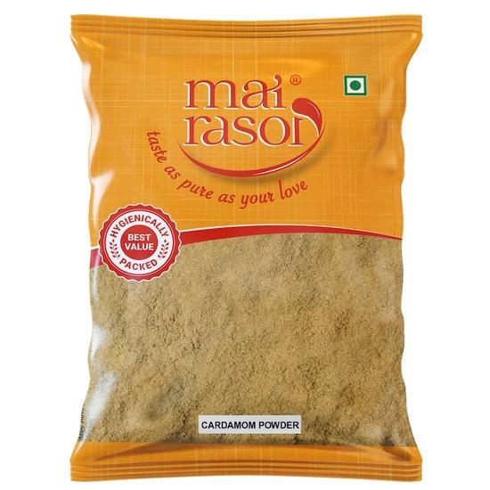 MAI RASOI Ground Green Cardamom Seed Powder/Hari Elaichi/Ilaichi Powder, 100 Gm