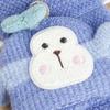 protection Kids Fingerless  Gloves Knitted Gloves Clamshell Half Finger Gloves Winter Warm Mittens