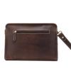 Men's Crazy Horse Leather Handbag Retro Head Layer Cow Leather Bag Fashion Clip Bag Large Capacity Genuine Leather Handbag