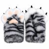 1Pc Thicken Cosplay Cat Paw Glove Plush Cosplay Glove New Cat Claw Mittens  Props