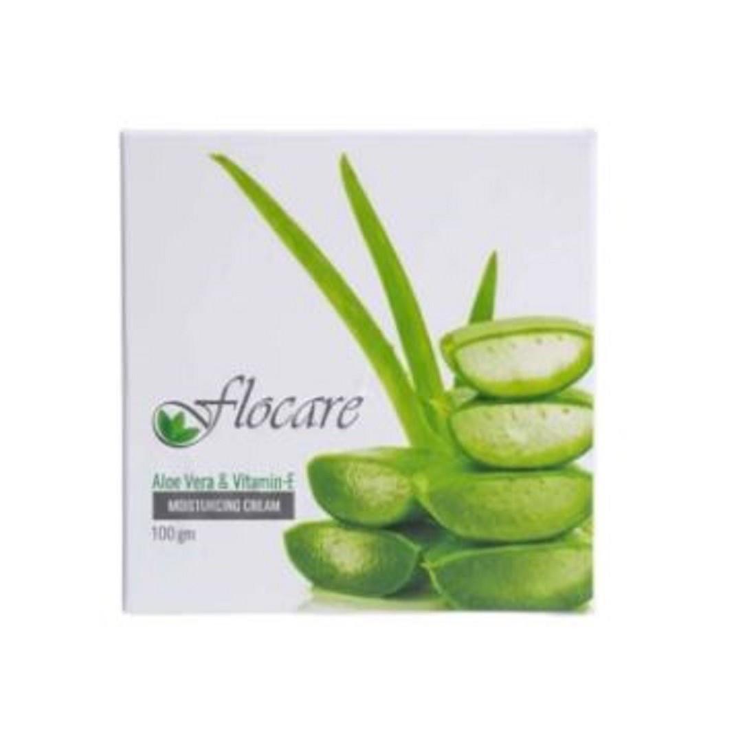 @ Flocare Aloe Vera Vera & Vitamin -E moisturizing Cream 100g UKZQ124 50%off