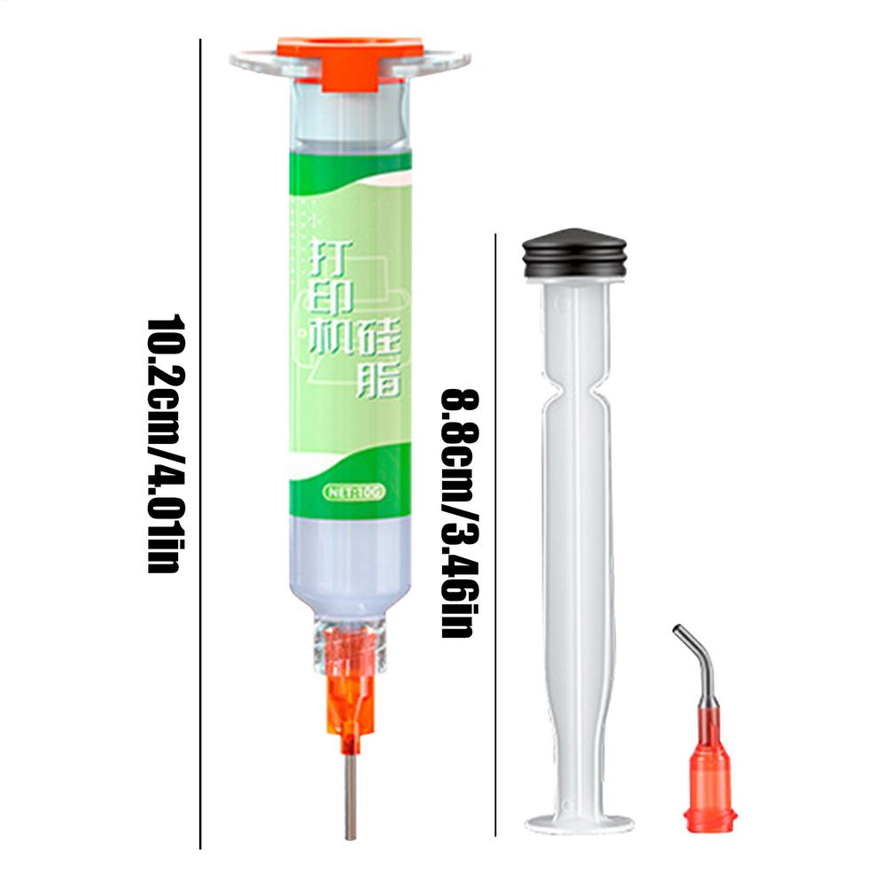 Смазка для 3D-принтера, Смазка для шестерен копировального аппарата, Смазка для обслуживания направляющих, шестерен, подшипников, ходовых винтов станков с ЧПУ, гравировальных станков 10 г
