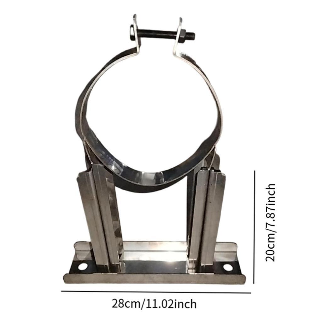 Chimney Pipe Bracket with Adjustable Arms Heat-Resistant for Homeowners