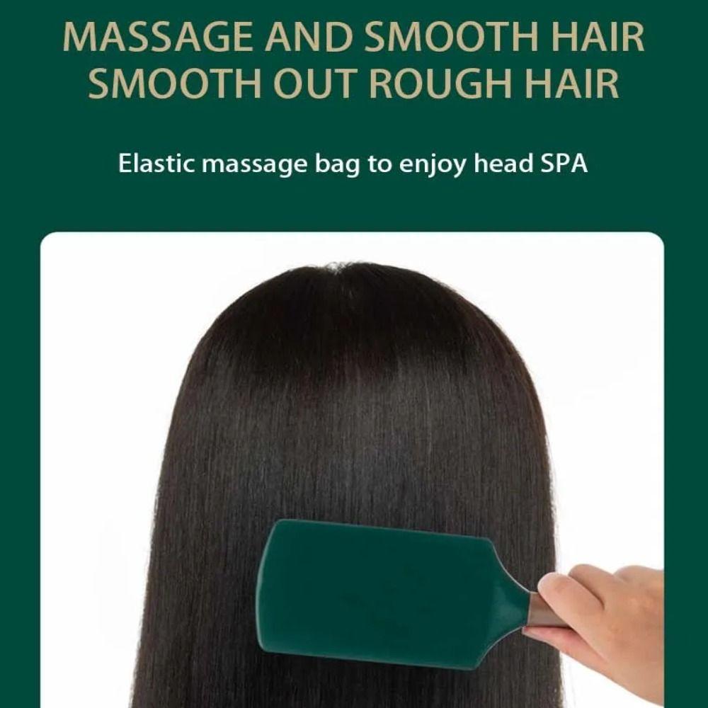 Dark Green Hairdressing Comb Anti-static Massage Comb High Quality Salon Hairbrush