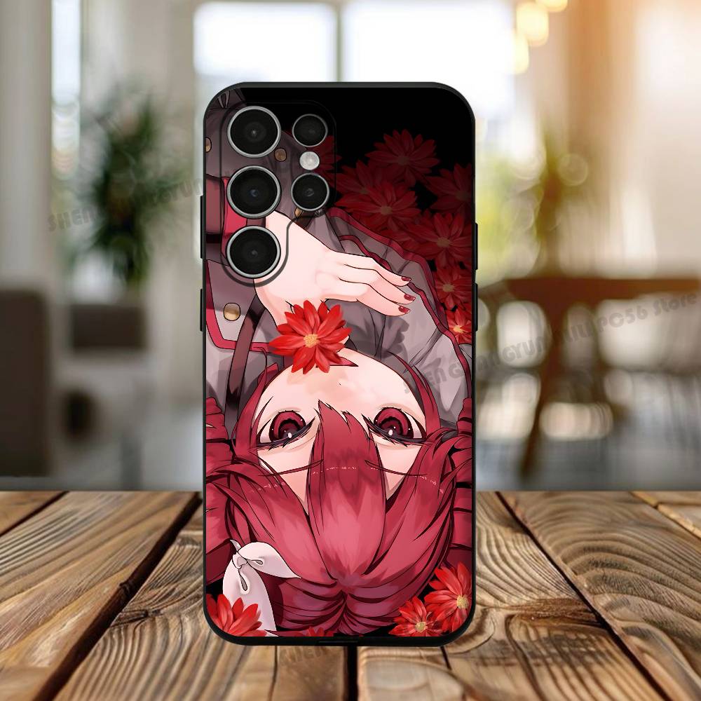 Силиконовый чехол с изображением виртуальной певицы Касанэ Тэто для Samsung S25,24,23,22,21,20 Plus Ultra 5G Lite Ударопрочный чехол Samsung S26Plus