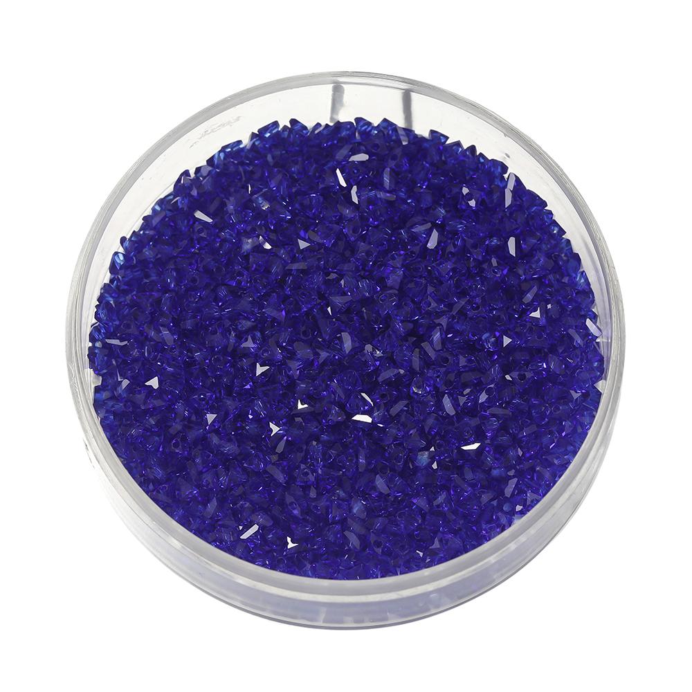 100Pcs/Lot Mixed Glass Triangle Shape Beads Charm Loose Bead for DIY Bracelet Necklace Earring Jewelry Making Accessories
