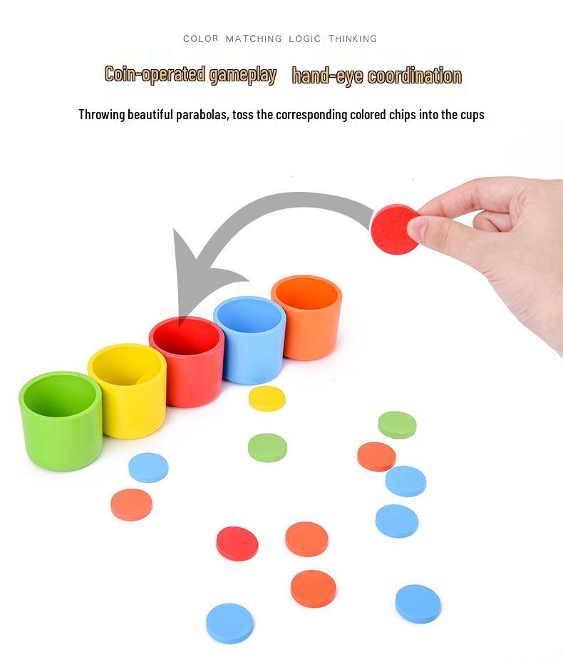 Colorful Educational Wooden Toy Jigsaw Puzzle for Toddlers and Kindergarten Table Games