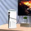Console Cooling Fan with Dust Cover Colorful LED Light 3 Speed Top Cooling System Cooler Fan for  Slim Console Disc/Digital